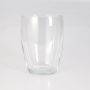 Glas-Vase HENRY, rund bauchig, klar, 19cm, Ø13,5cm