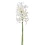 Textilblume Hyazinthe ASSELIA, weiß, 27cm