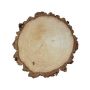 Holzscheibe LAURENTIU, natur, 2cm, Ø16-18cm