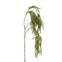 Kunstzweig Amaranth ERVILIA mit Blüten, hängend, grün, 45cm