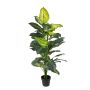 Fake Pflanze Dieffenbachia MATALIA im Dekotopf, grün, 130cm