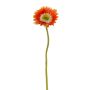 Kunstblume Gerbera KEIRAN, orange, 28cm