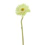 Kunstblume Gerbera KEIRAN, hellgrün, 28cm