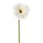 Kunstblume Gerbera TAYORI, weiß, 60cm