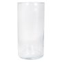 Blumen Vase SANYA OCEAN, Glas, Zylinder, klar, 40cm, Ø19cm