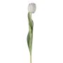 Dekoblume Tulpe GUSNAV, weiß, 50cm, Ø5cm