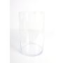 Zylindervase Glas SANSA EARTH, transparent, 30cm, Ø18,5cm