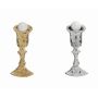 Wachsornament Kelch mit Hostie WLADA, silber, 3,8x1,5cm