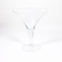 Großes Cocktailglas mit Fuß SACHA AIR, klar, 30cm, Ø25cm