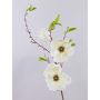 Künstlicher Magnolienzweig FINAH, creme-weiß, 90cm, Ø9-15cm