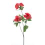 Kunstblume Strockrose CATHRINA, rot, 85cm