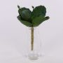 Künstliche Kalanchoe thyrsiflora STAMATIA auf Steckstab, grün, 20cm, Ø17cm