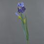Künstliche Iris ALYSSA, blau, 70cm, Ø13cm
