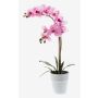 Kunstorchidee Phalaenopsis CANDIDA im Keramiktopf, rosa, 65cm