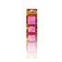 Geburtstagslichter LULUNA mit 20 Kerzen und 20 Haltern, rosa, 6,5cm, Ø0,5cm