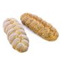Kunst Zopf Brot / Butterzopf MARIELLE, 2 Stück, 43x14x8cm