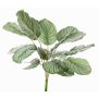 Calathea Orbifolia künstlich ZAIDA auf Steckstab, grün, 75cm