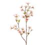 Apfelblütenzweig künstlich SADAKA mit Blüten, weiß-rosa, 85cm, Ø4cm