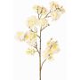 Japanischer Kirschblütenzweig künstlich RUKIA mit Blüten, weiß-rosa, 90cm, Ø3-6cm