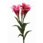 Kunstblumenzweig Oster-Lilie ERISA, pink, 75cm, Ø8-11cm