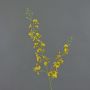 Künstlicher Oncidium Orchideen Zweig TALIAH, gelb, 85cm, Ø3-4cm