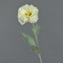 Künstliche Mohnblume BAHIRA, creme, 75cm, Ø12cm