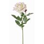 Kunst Rose JANINE, creme-pink, 70cm, Ø12cm