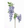 Künstlicher Blauregen Zweig NEZUMI mit Blüten, blau, 105cm