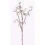 Birkenzweig künstlich NANTE mit Blüten, braun, 65cm, Ø0,5cm