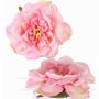 Künstliche Rosenblüte SASKIA, schwimmend, rosa, 5cm, Ø15cm