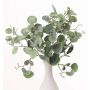 Künstlicher Silberregen Hänger RONAS, Blüten, Steckstab, grün, 25cm