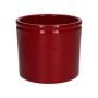 Keramik Pflanztopf ALCHIBA, weinrot, 25,7cm, Ø27,8cm