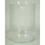 Vase aus Glas SANYA OCEAN, Zylinder, transparent, 35cm, Ø25cm