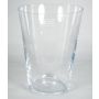Vase ANNA OCEAN, konische Form, Glas, klar, 26cm, Ø20cm