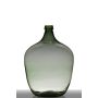 Ballonflasche JENSON, Glas, klar-grün, 50cm, Ø34cm