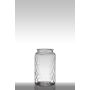 Votivglas ROSIE mit Rautenmuster, transparent, 26,5cm, Ø16cm