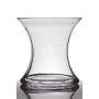 Glas Vase Sanduhrform LIZET, klar, 15cm, Ø15cm