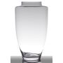 Elegante Vase aus Glas LACEY, klar, 31,5cm, Ø18cm