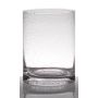 Glasvase mit Bläschen SANUA, Zylinder, klar, 20cm, Ø15cm
