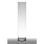 Vase aus Glas SANYA EARTH, Zylinder, transparent, 40cm, Ø9cm