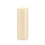 Laternenkerze MAEVA, Stumpen, creme, 20cm, Ø7cm, 103h - Made in Germany