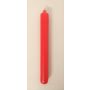 Tafelkerze CHARLOTTE, rot, 18,5cm, Ø2,1cm, 6,5h - Made in Germany