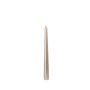 Festliche Stabkerze ROSELLA, perlmutt, 25cm, Ø2,5cm, 8h - Made in Germany