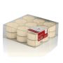 18er Set Teelichter KENNY, creme, 1,8cm, Ø3,8cm, 4h