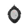 Halloween Dekoration Magischer Spiegel MIRZELLA, Soundfunktion, LED, grau, 35cm