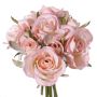 Künstlicher Rosenstrauß ROSILA, rosa, 20cm, Ø15cm