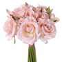 Künstlicher Rosenstrauß ROSILA, rosa, 25cm, Ø20cm