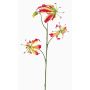 Künstliche Gloriosa TIANA, pink-gelb, 85cm, Ø9-10cm