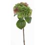 Hortensien Kunstblume CHIDORI, grün-rosa, 60cm, Ø18cm