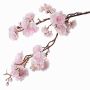 Japanischer Kirschblütenzweig künstlich RUKIA mit Blüten, hellrosa-weiß, 90cm, Ø3-6cm